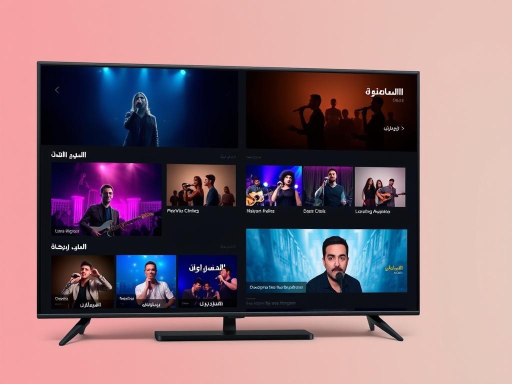 قنوات الموسيقى العربية والعالمية في IPTV