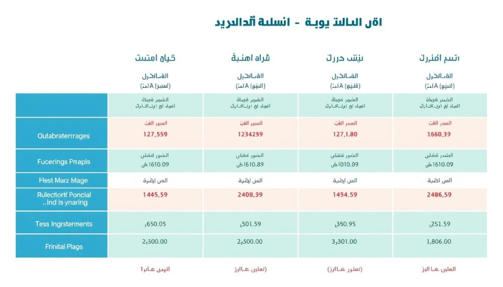 مقارنة بين باقات اشتراك IPTV المختلفة مع الأسعار والميزات