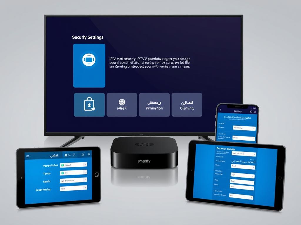 إعدادات أمان الأجهزة المستخدمة لمشاهدة خدمة IPTV آمنة للبالغين في السعودية