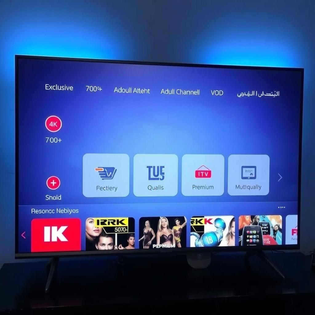 باقة IPTV متقدمة للبالغين مع مميزات حصرية