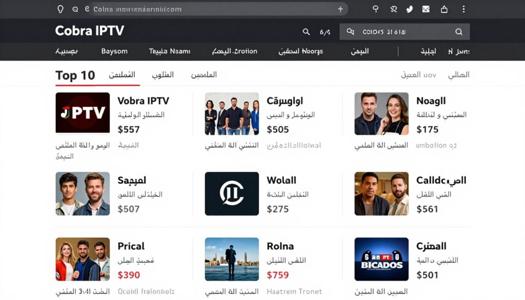 أفضل قنوات للبالغين من موقع كوبرا الرسمي